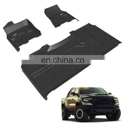 Tpe Car Foot Mat 3d Car Floor Mat Liner Matting For Dodge Ram 1500 2019 2020