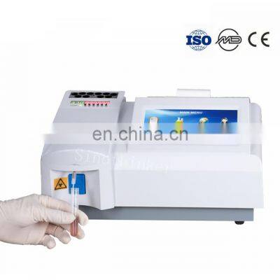 Blood Analyzer Portable Clinic Semi Automatic Blood Bio Chemistry Analyzer photo-2