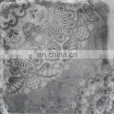 Hot Sale Good Price 600x600mm Dark Grey Random Design Ceramic Floor Tile photo-4