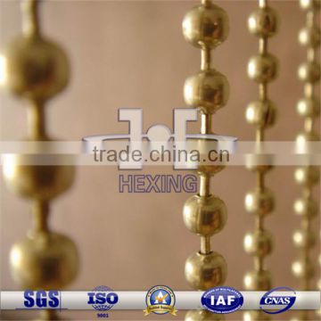 6mm Coated Beautiful Metal Bead Curtain Decorative Mesh