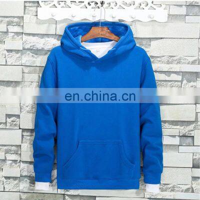 100% Cotton Sweater Customized Terry Long-sleeved Plus Velvet Padded Hoodie photo-5