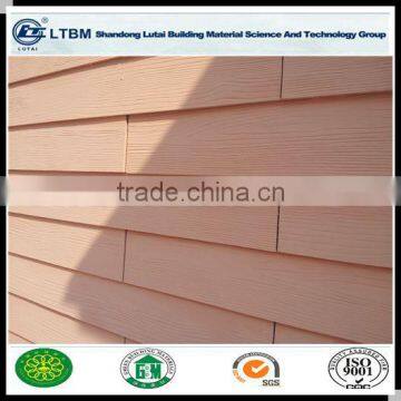 Exterior Wall Of Office Buliding Class-A1 Fire-proof Wood Grain Siding Panel for Buliding & Decoration Material photo-3
