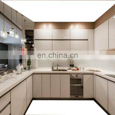 Factory Direct Supply Modular Home Kitchen Cabinet Set Price