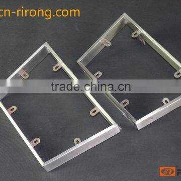 A886 Stainless Steel Offcie Chair Armerest With Wood Pad photo-3