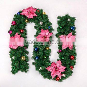 2015 best price yiwu christmas garland supplier