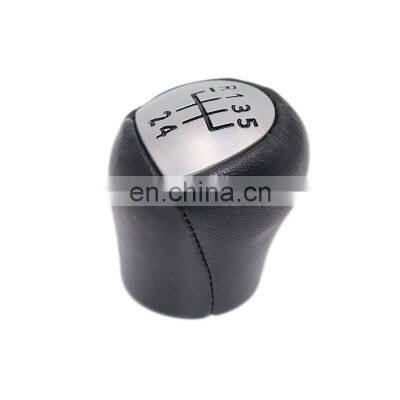5/6 Speed Car Leather Gear Shift Knob Boot Cover For Renault Clio II Twingo Kangoo Logan Scenic MT