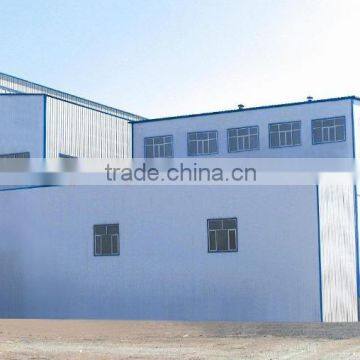 Steel Structure Two Storey Building for Supermaket / Workshop