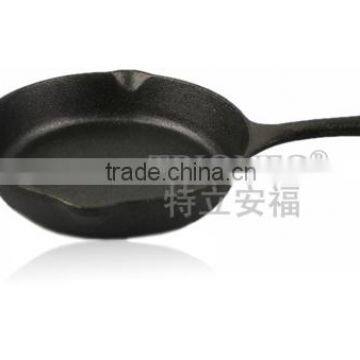 Hot sale Cast iron non-stick skillet with single handle