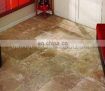 Hot Selling Yellow Travertine Tiles for Inner Floor photo-4