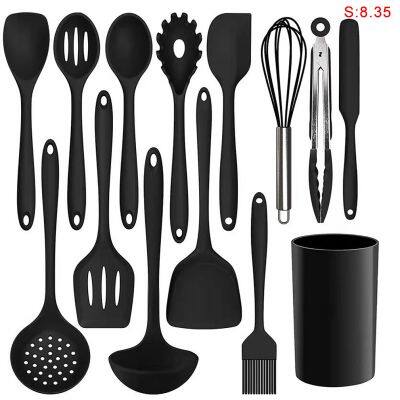 Home and Kitchen Gadgets Kitchen Utensils Kitchen Cooking Utensils Sets Cocina 27pieces Kitchen Silicone Utensils Set photo-3