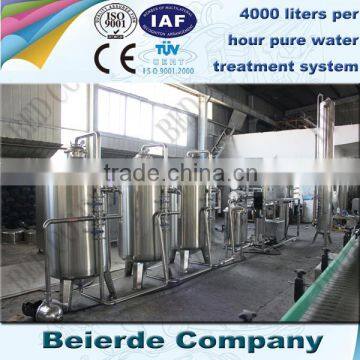 3-4 tons per hour reverse osmosis water treatment plant