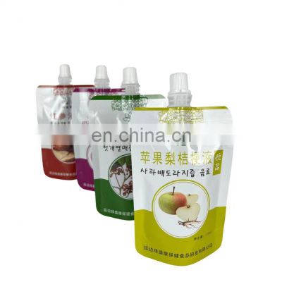 Filling Machine 250Ml Drink Freezer Stand Up Pouch With Spout