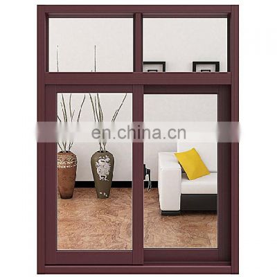 Customized Aluminum Alloy sliding door frame double aluminium tempered glass window Modern with factory direct sale price