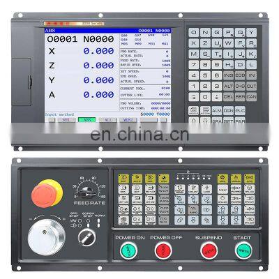 4 axi CNC control system kit with atc+plc is similar to GSK CNC controller panel for the lathe and turning center