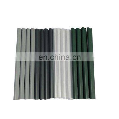 Anthracite Color Pvc Tarpaulin Privacy Stripe Screen Fence Strip Rolls photo-5