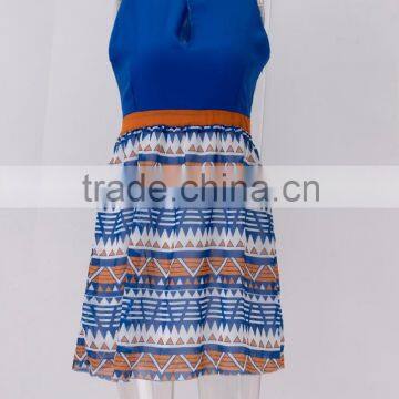 Summer Casual Dress Fashion Dress Sleeveless Lady Dress photo-6