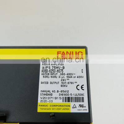Servo Drive Amplifier Fanuc Servo Amplifier A06B-6250-H075 photo-2