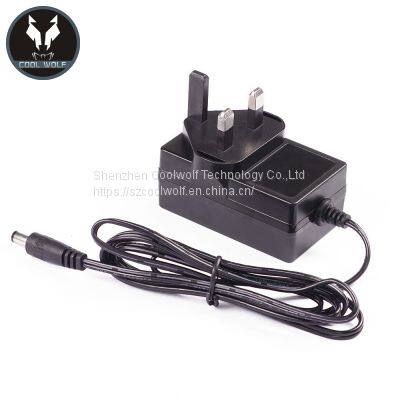 12V3A AC Adapter With UK Plug,UKCA,GS,CE, UL, ETL, PSE Approval, VI Efficiency, 24V1A 12V2A 12V1.5A 24V0.8A 5V3A Power Adapter