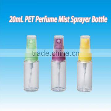 20 ml, PET plastic perfume bottle pen with spay use for samples, Plastic bottle, fine mist spray bottle