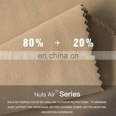 PA66 Nylon Sports Moisture Wicking Fabrics Free Sample 4 Way Stretch Spandex Fabric Textiles photo-3