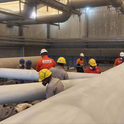 Anti Corrosion Construction of Oil Pipeline in the Oil Torch Tower of Petro Pak Oil Company photo-5