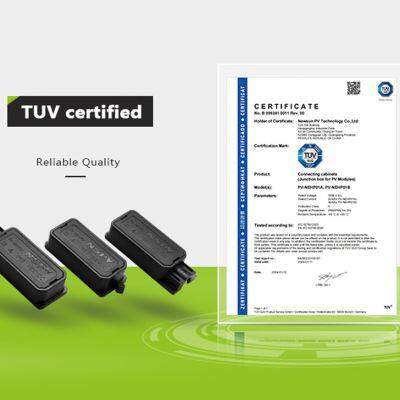 Водонепроницаемый солнечный разъемной блок IP68 PV-NEHP01 с солнечными кабельными разъемами