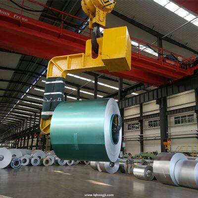 High hardness color coated aluminum-zinc steel coil is not easy to deformation support small batch orders free sample