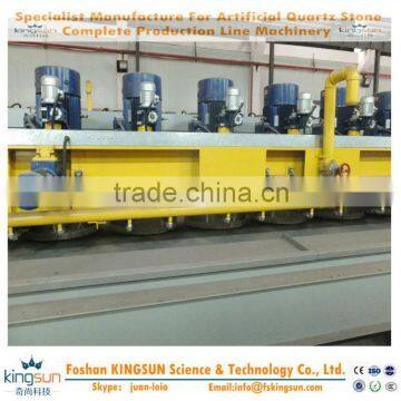 Calibration machine for thickness man made stone slab/artificial quartz stone slab calibrating machine