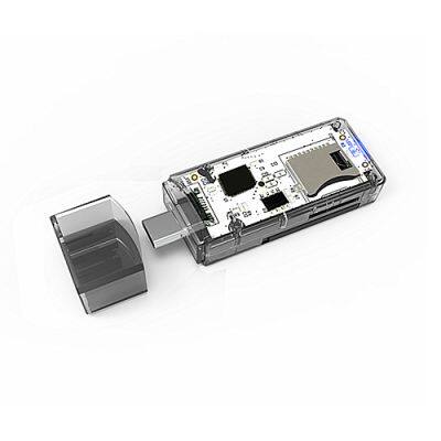 Universal 2 in 1 Multi Function OTG Micro Adapter USB Type C TF SD Flash Disk Card Reader