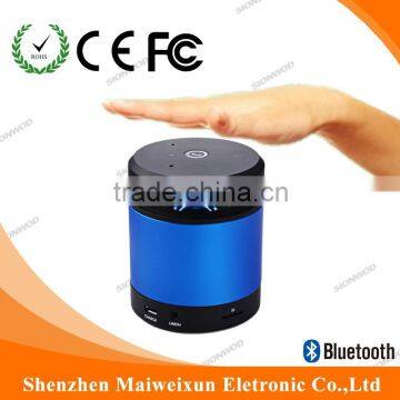 Blue color Mini Speaker for Computer and Laptop /speaker With TF Card supported