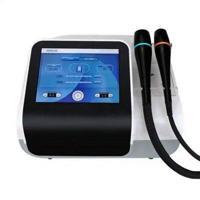 Dispositivo de alisamiento de arrugas y tensado de la piel para salones de belleza, de doble función de escultura de hielo y levantamiento facial