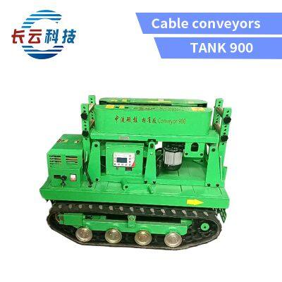 Changyun Technology Tank900  cable conveyor  cable feeder    cable layer