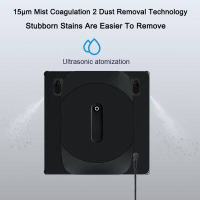 PUREROBO W-S8S Window Cleaning Robot Bluetooth And Remote Control Double Side Spray Water Smart Glass Cleaning Machine One Touch Cleaning Easy To Use photo-3
