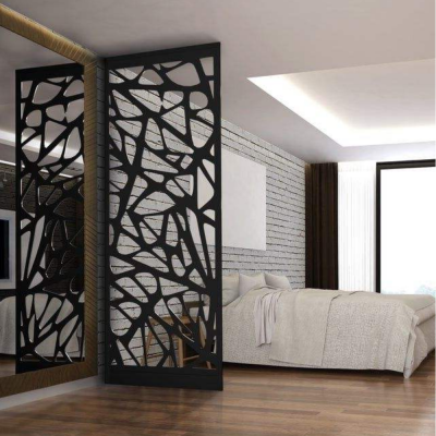 Handcrafted Wrought Iron Garden Fence | Vintage Style for Interior & Exterior Dividers