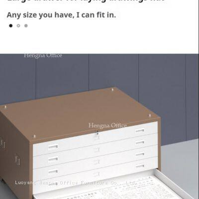 Hengna Engineering Drawing Cabinet - Specialized Blueprint Storage for Design Institutes Supplier photo-5