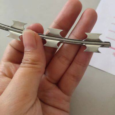 Galvanized Barbed Wire Useful Protection razor Barbed Fencing Wire