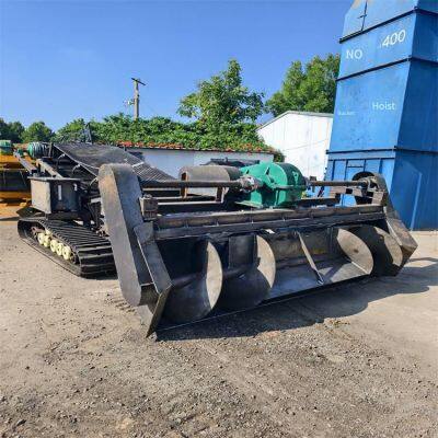 Automatic Earth and Gravel Feeding Conveyor, Crawler Ash Slag Reclaiming Machine for Power Plants, Mobile Reclaiming and Loading Machine photo-3