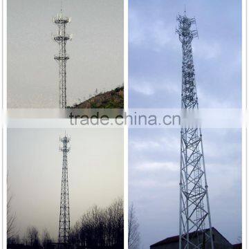 GSM Factory Price Mobile Towers with Hot Dip Galvanization and Powder Coating