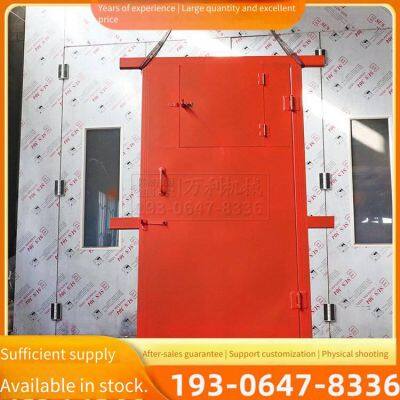 Underground Single-leaf Fireproof Fence Door 1.4*1.8m for Roadway Substation, Stainless Steel Dual-purpose Ventilation Door Manufacturer photo-3