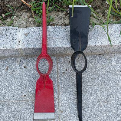 High Strength Rail Steel Pickaxe Mattock With Wooden Handle Mining Digging Tool Agricultural Equipment Supplier