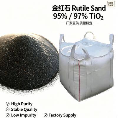 Акционный рутил-илменит, натуральный рутиловый песок для электродов для сварки. Цена. Высокая чистота 90%, 92%, 95% рутилового песка