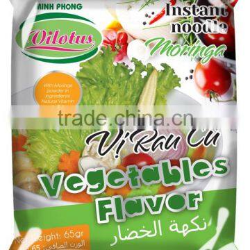 HALAL INSTANT NOODLE WITH VEGETABLES FLAVOR