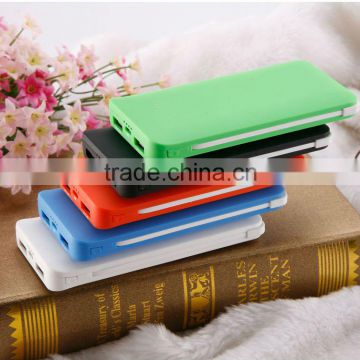 2014 Hot selling 8000mah slim portable power bank