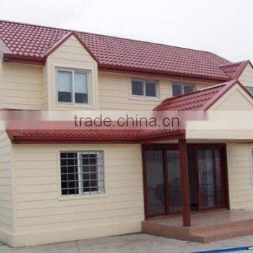 Morden style Prefabricated Villa Design, Light and Reliable Prefab Steel House, Prefab Villa