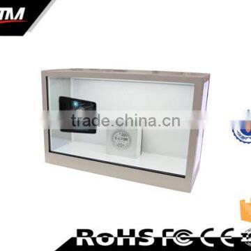 Media Player information display / Advertising touch screen kiosk mall transparent screen digital