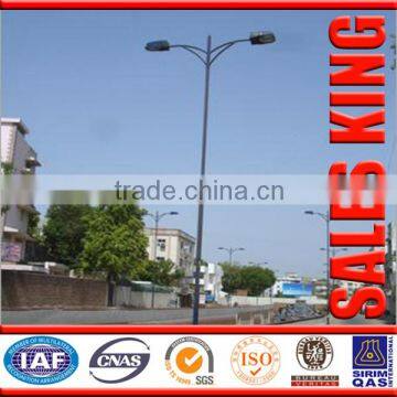 Driveway 8m galvanized height street light with pole drawing