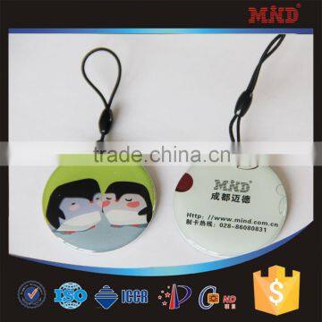 MDT71 Programmable Small NFC Epoxy Keyfobs Tag/Smart Crystal Card/rfid Key Card photo-3