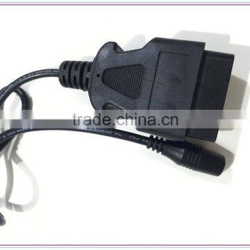 Male OBD Female DC 5.5x2.1 UL 2464 22AWG UV 300V Male to Female Wire Harness photo-5