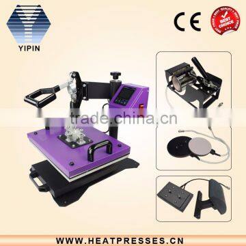 5in1 sublimation t-shirt mug cap printing machine