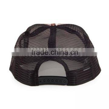 Best Selling Colorful Trucker Mesh Cap With Custom Printed Pattern photo-3